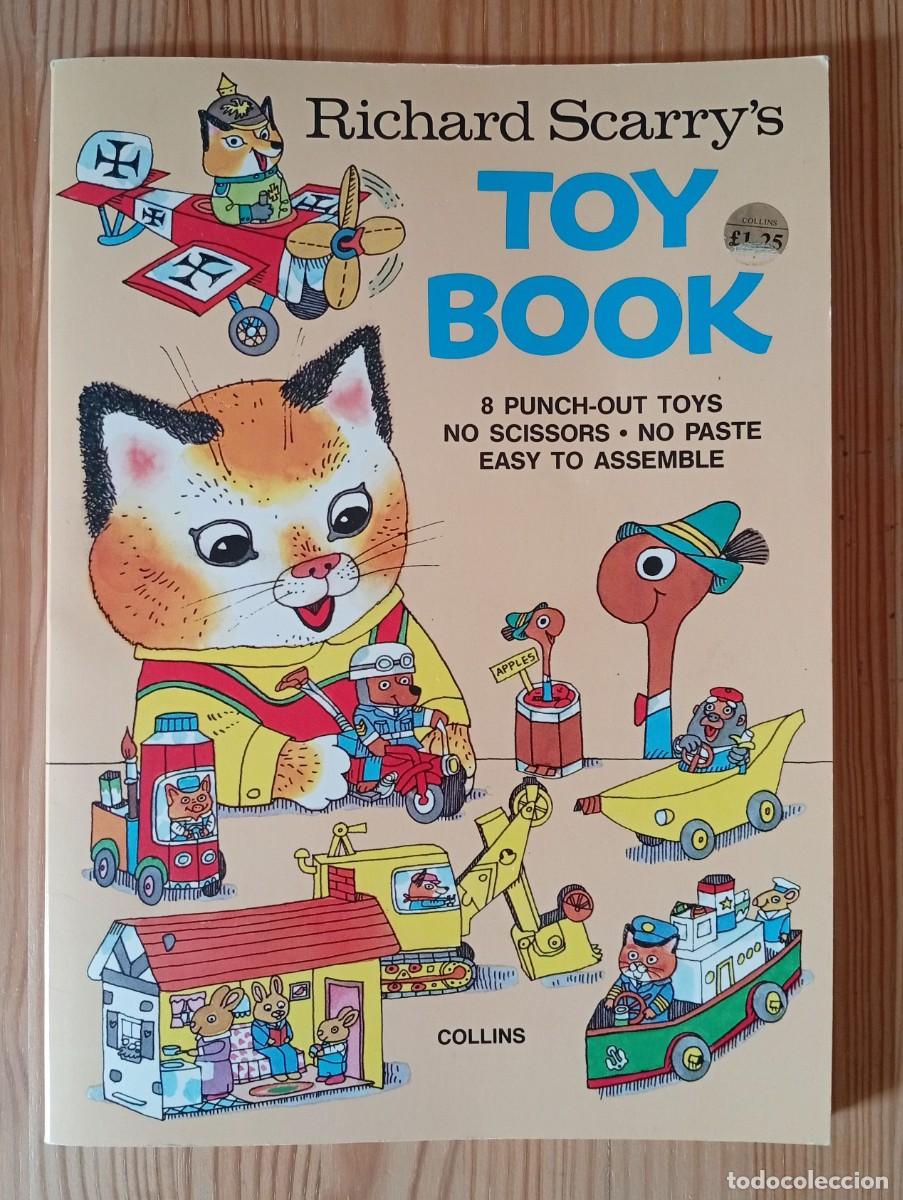 Libros de segunda mano: Richard Scarry's Toy Book libro recortables 1978