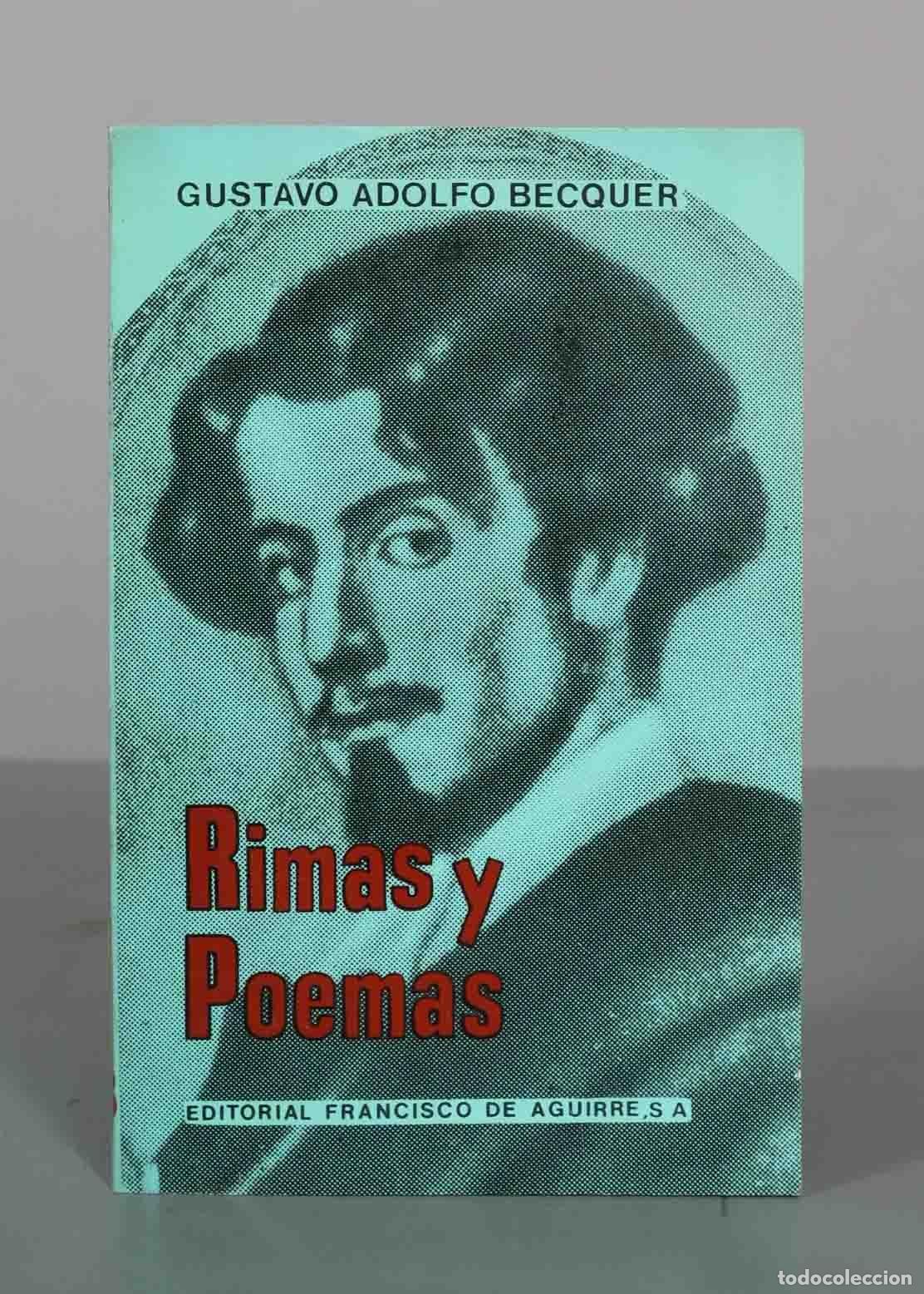 Libros de segunda mano: Rimas y poemas - Gustavo Adolfo B&eacute;cquer - Editorial Francisco de Aguirre