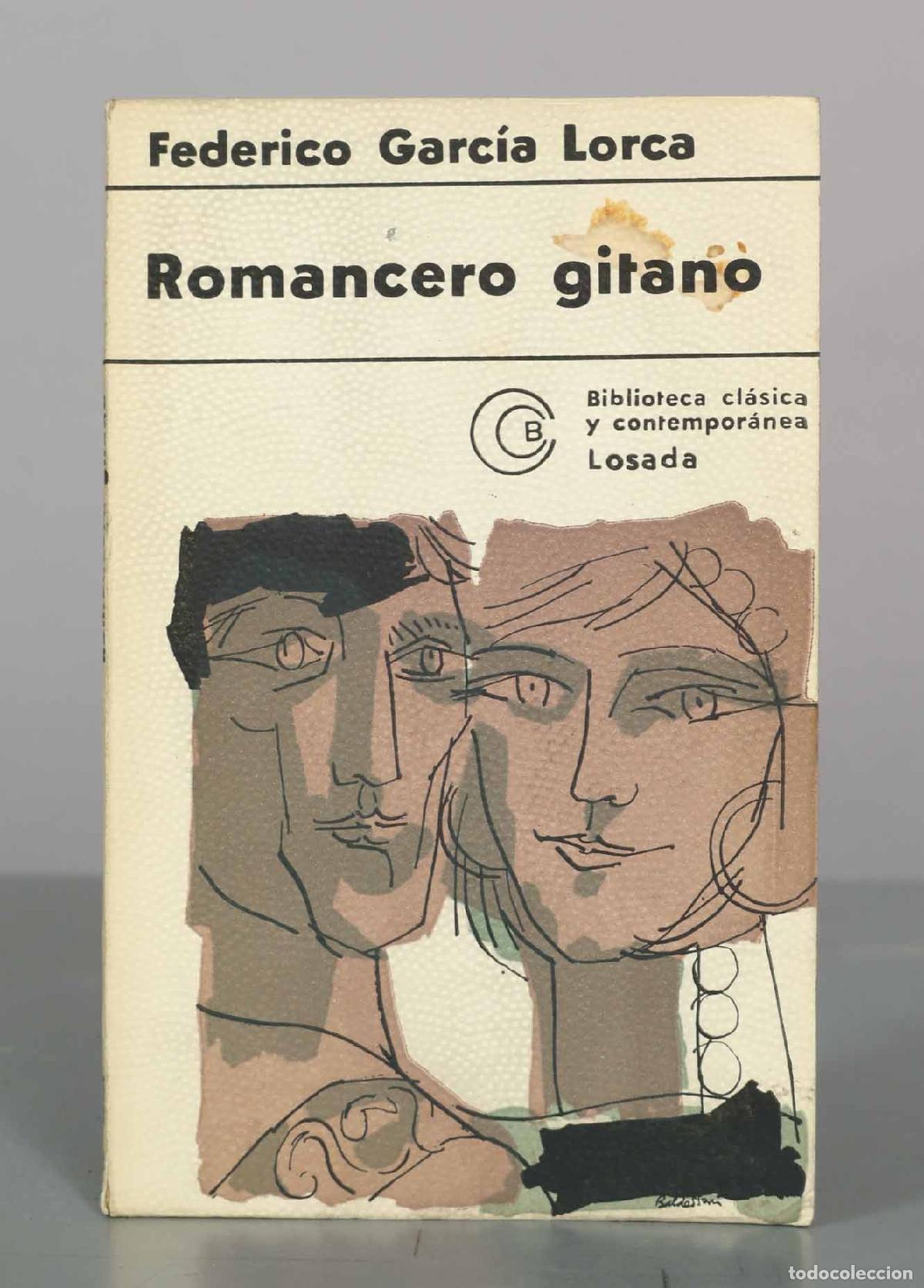Libros de segunda mano: Romancero gitano - Federico Garc&iacute;a Lorca - Editorial Losada