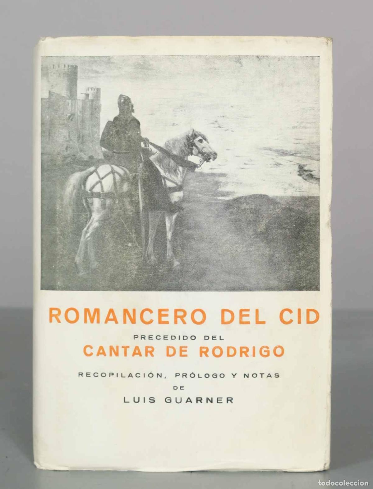 Libros de segunda mano: Romancero del Cid: Precedido del Cantar de Rodrigo - Luis Guarner