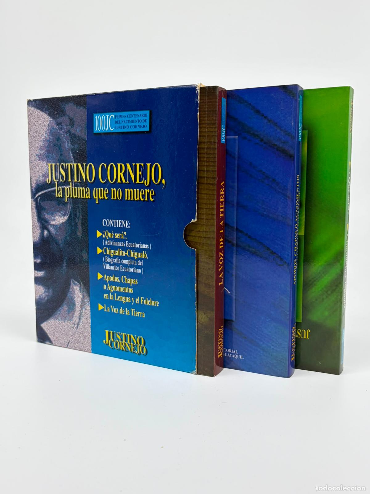 Libros de segunda mano: Justino Cornejo La pluma que no muere 3 Tomos