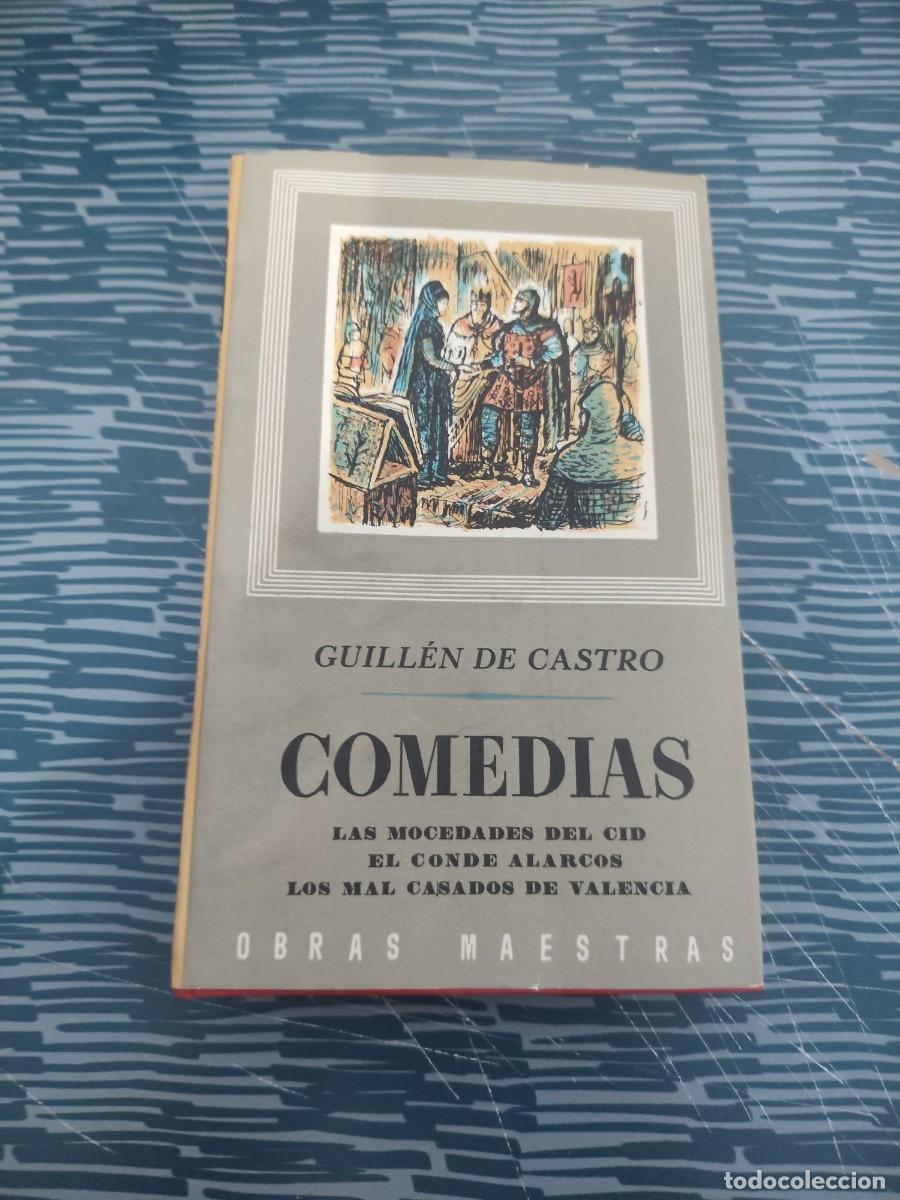 Libros de segunda mano: COMEDIAS,GUILLEN DE CASTRO,OBRAS MAESTRAS,1961,232 P&Aacute;GINAS.