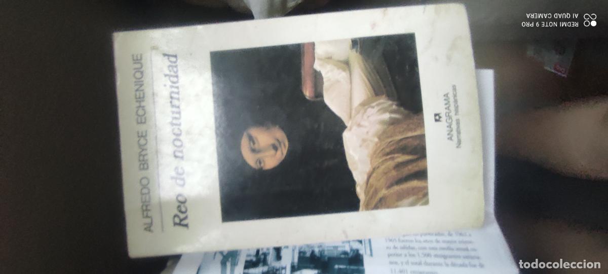 Libros de segunda mano: ALFREDO BRYCE ECHENIQUE. REO DE NOCTURNIDAD. ANAGRAMA