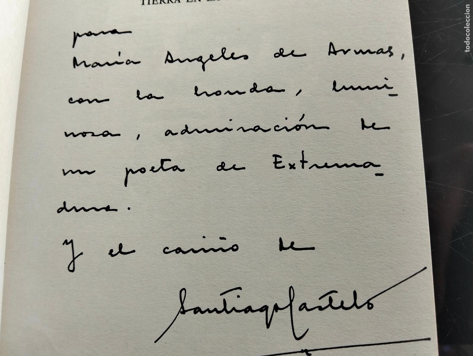 Libros de segunda mano: Literatura. DEDICADO. Tierra en la Carne, Santiago Castelo, ed. Arbole, 1976. VISITA MI CATALOGO,L55