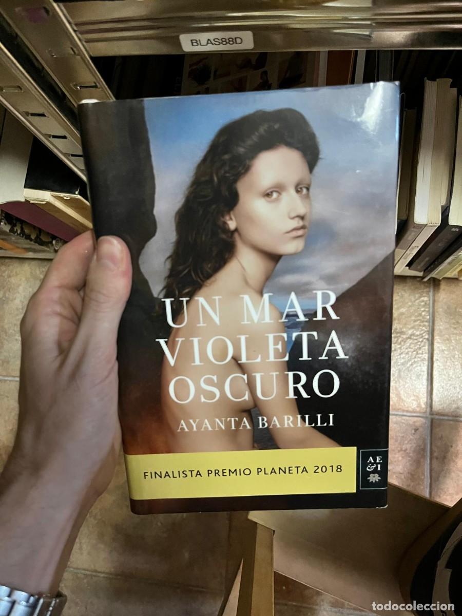Libros de segunda mano: BLAS88D &ndash; Ayanta Barilli, Un mar violeta oscuro. Editorial Planeta.