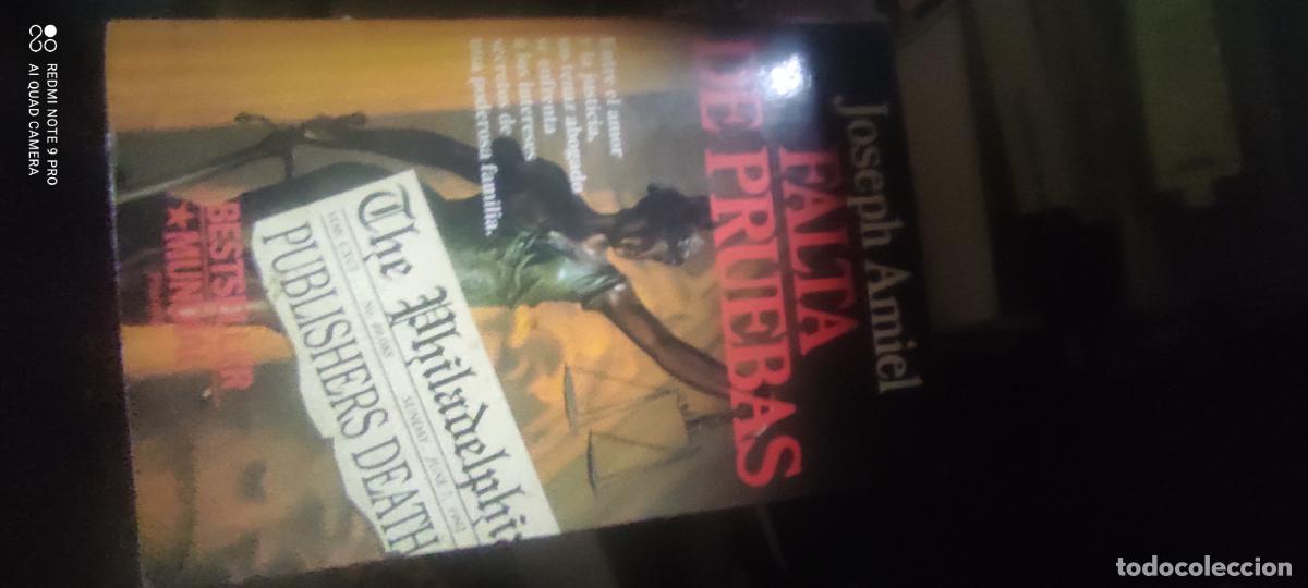Libros de segunda mano: FALTA DE PRUEBAS-JOSEPH AMIEL-PLANETA