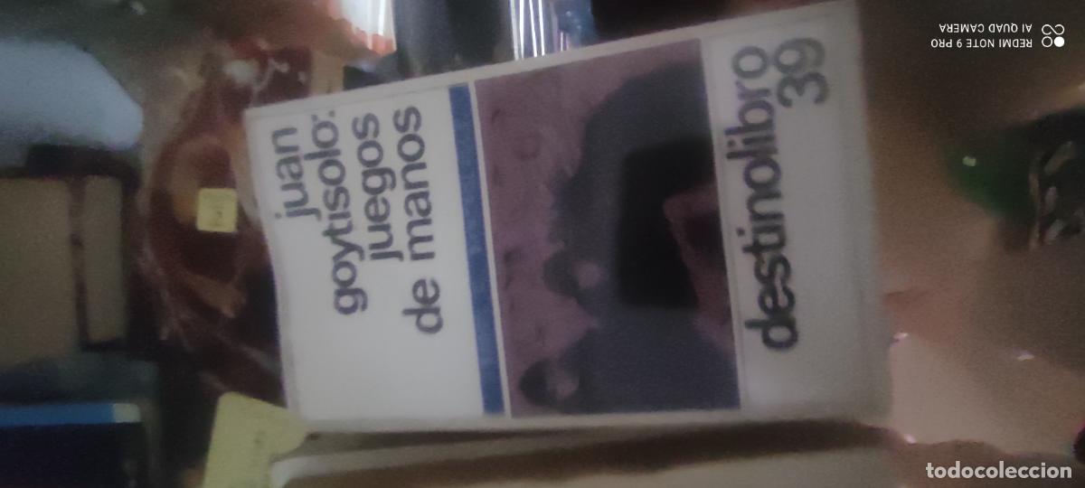 Libros de segunda mano: JUEGOS DE MANOS (JUAN GOYTISOLO) DESTINOLIBRO N&ordm; 39 - 1977