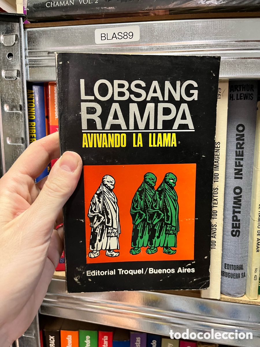 Libros de segunda mano: BLAS89 LOBSANG RAMPA AVIVANDO LA LLAMA&bull; troquel