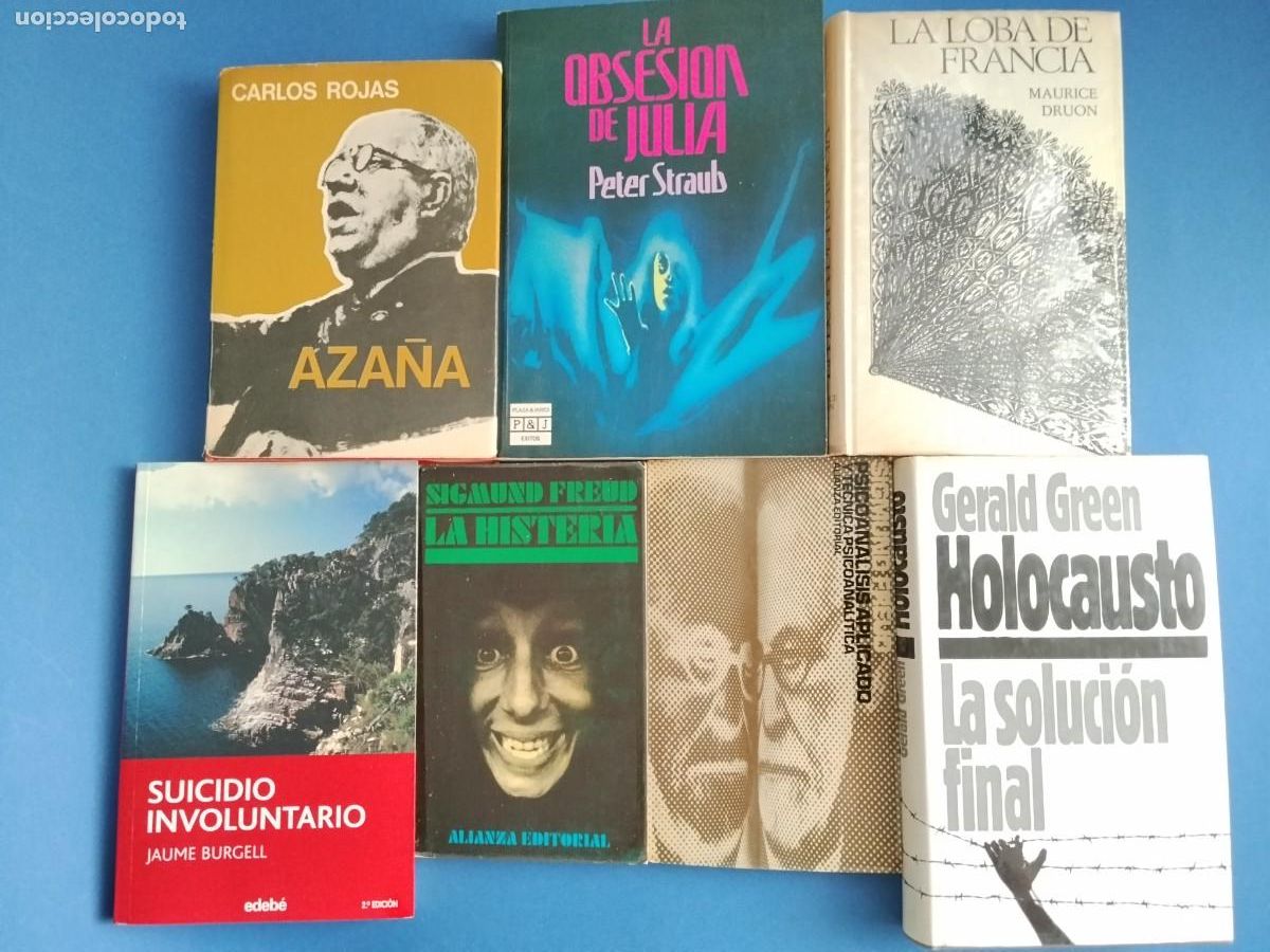 Libros de segunda mano: LOTE 7 LIBROS VARIOS AUTORES