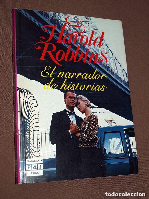Libros de segunda mano: EL NARRADOR DE HISTORIAS. Harold ROBBINS. V&Aacute;ZQUEZ DE PARGA. Plaza y Jan&eacute;s, 1987. PASI&Oacute;N SEXUAL +++