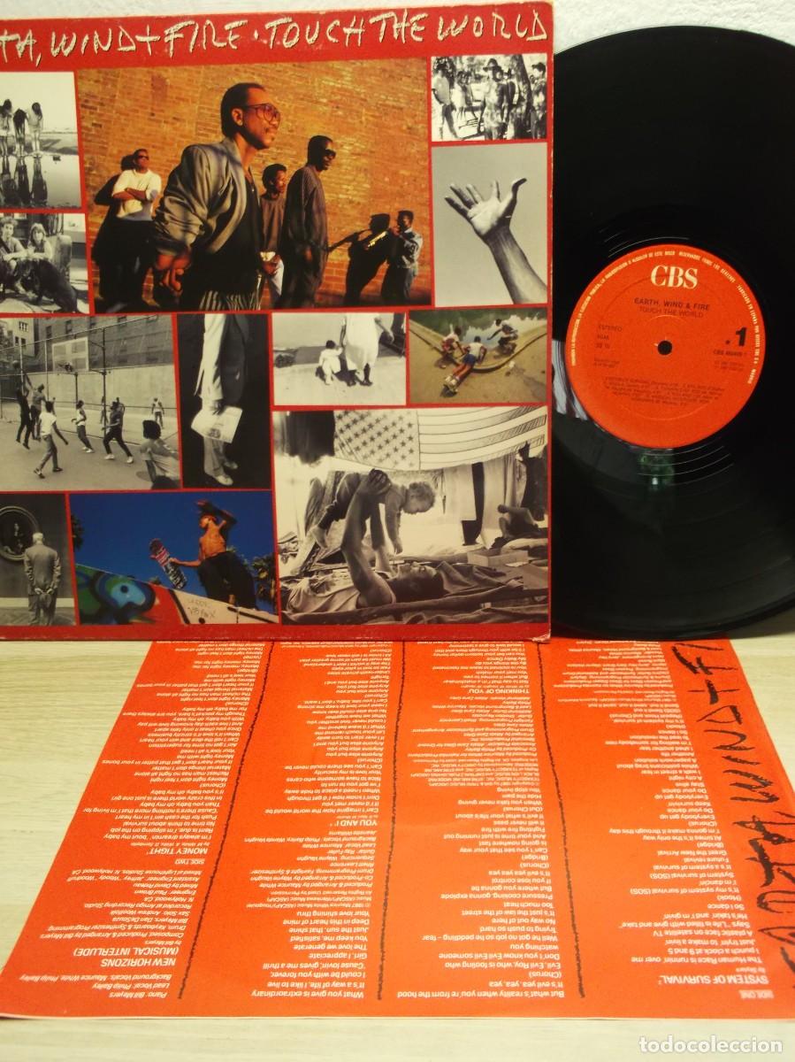 Libros de segunda mano: Earth, Wind & Fire - Touch The World LP