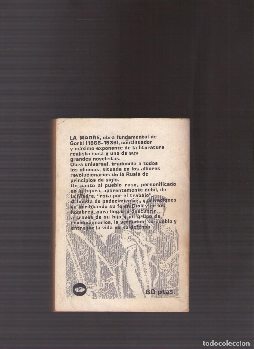 Libros de segunda mano: Mp. La madre (M. Gorki) - Foto 2