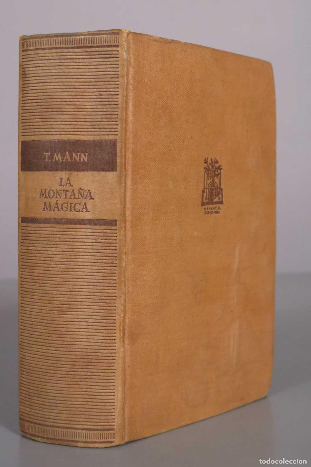 Libros de segunda mano: La monta&ntilde;a m&aacute;gica - Thomas Mann - Jos&eacute; Jan&eacute;s Editor