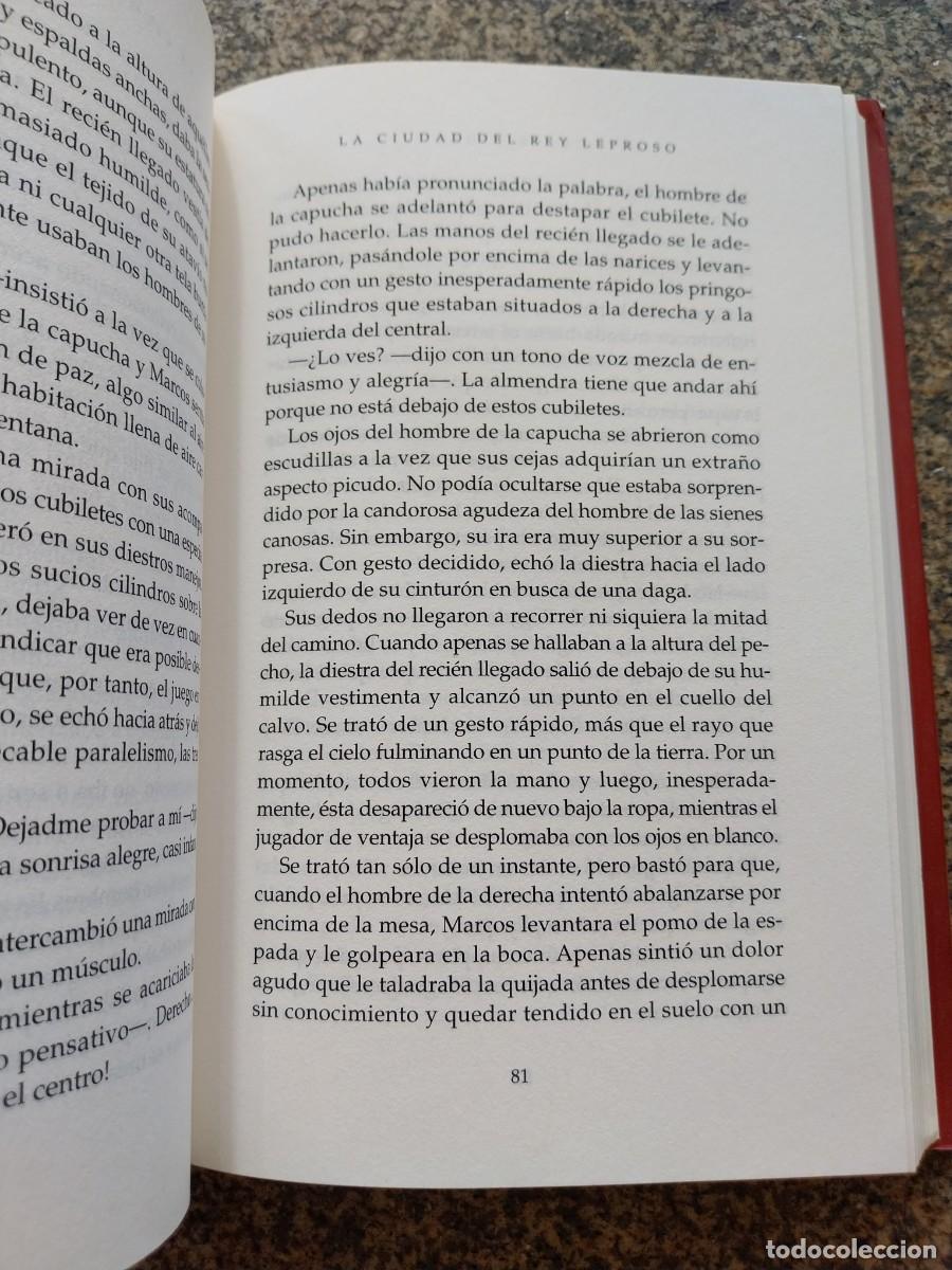 Libros de segunda mano: LA CIUDAD DEL REY LEPROSO -- CESAR VIDAL -- ESPASA -- - Foto 2