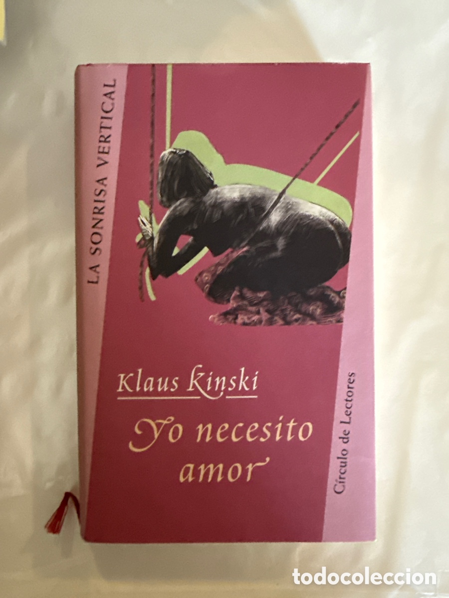 Second hand books: KINSKI, Klans. Yo necesito amor