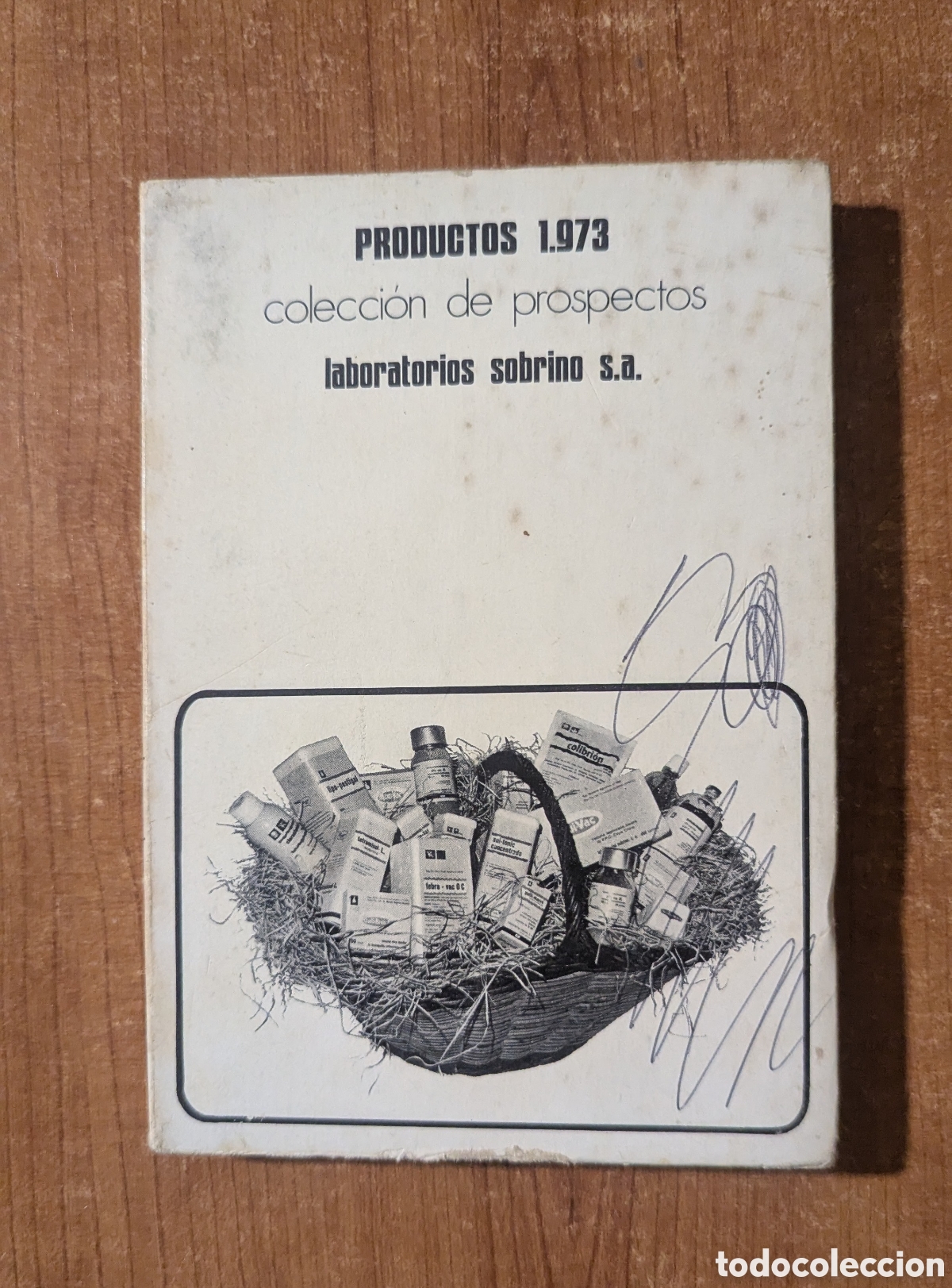 Libros de segunda mano: Productos1.973 Colecci&oacute;n de prospectos. Laboratorios Sobrino.