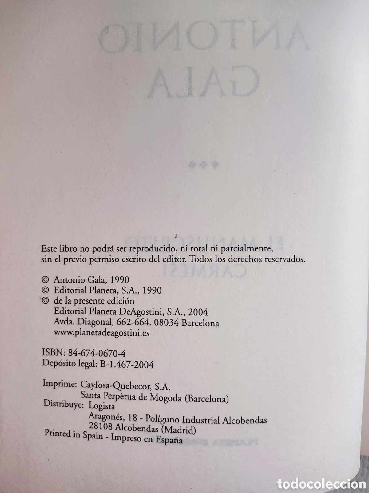 Libros de segunda mano: Libro &rdquo;El manuscrito carmes&iacute;&rdquo; - Foto 5