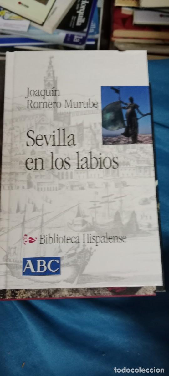 Libros de segunda mano: SEVILLA EN LOS LABIOS JOAQUIN MURUBE ROMERO LIBRO M-JYE