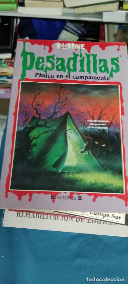 Libros de segunda mano: PESADILLAS PANICO EN EL CAMPAMENTO STINE LIBRO M-JYE