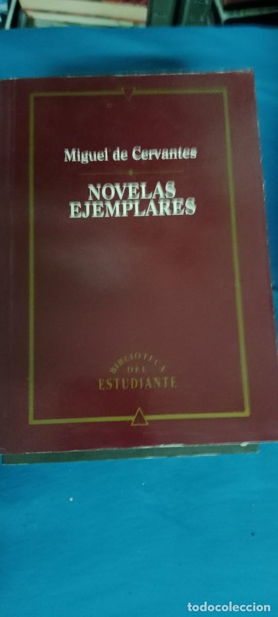 Libros de segunda mano: MIGUEL DE CERVANTES NOVELAS EJEMPLARES LIBRO M-JYE