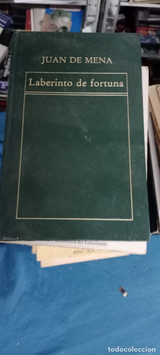 Libros de segunda mano: JUAN DE MENA LABERINTO DE FORTUNA LIBRO M-JYE