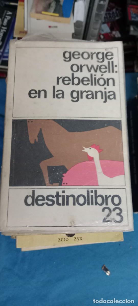 Libros de segunda mano: REBELION EN LA GRANJA - GEORGE ORWELL LIBRO M-JYE