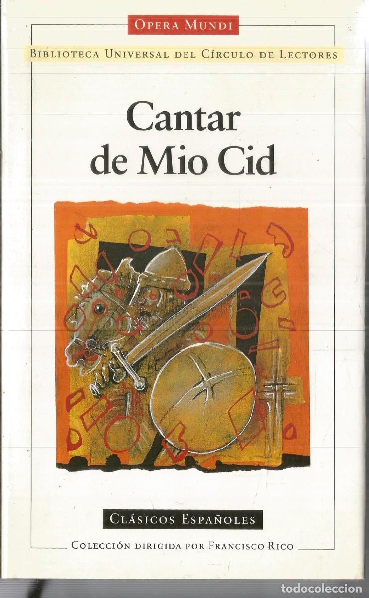 Libros de segunda mano: CANTAR DE MIO CID. OPERA MUNDI CIRCULO DE LECTORES