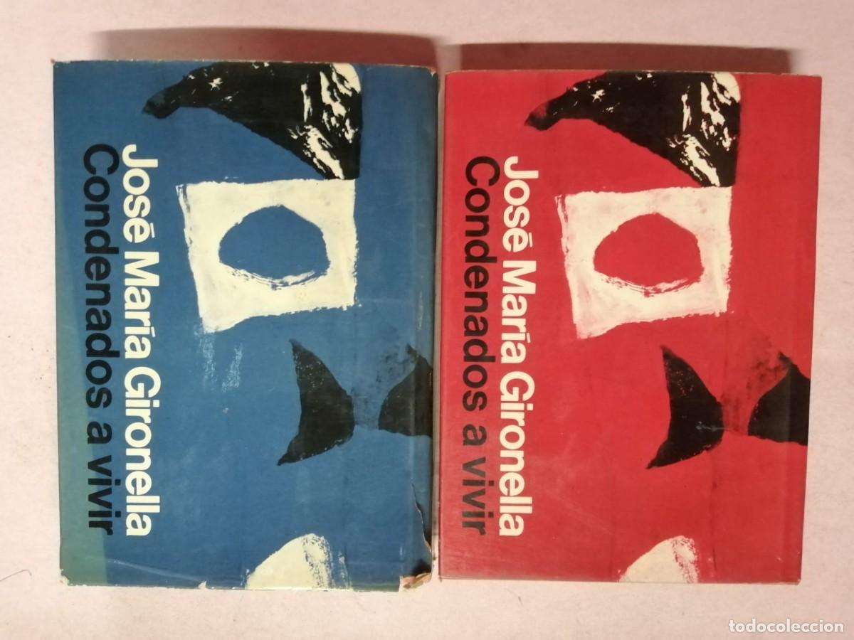 Libros de segunda mano: CONDENADOS A VIVIR (JOSE MARIA GIRONELLA) DOS VOLUMENES