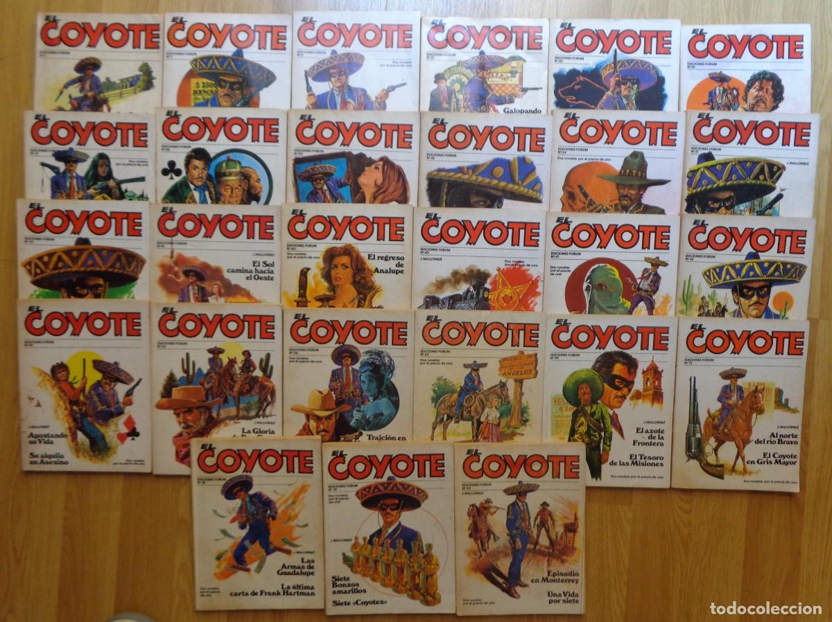 Gebrauchte B&uuml;cher: 27 TOMOS DE LA COLECCION 'EL COYOTE' EDICIONES FORUM
