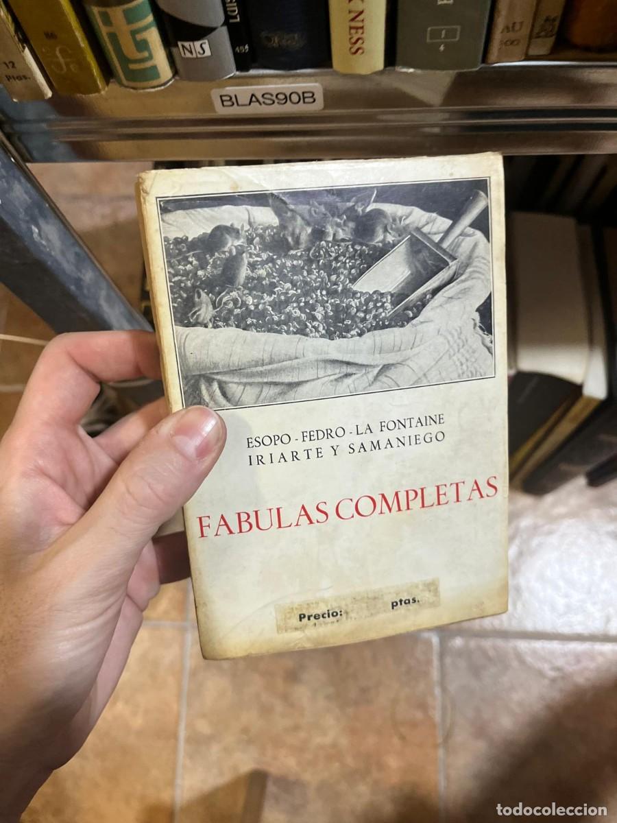 Libros de segunda mano: BLAS90B &ndash; F&aacute;bulas completas &ndash; Esopo, Fedro, La Fontaine, Iriarte y Samaniego &ndash;