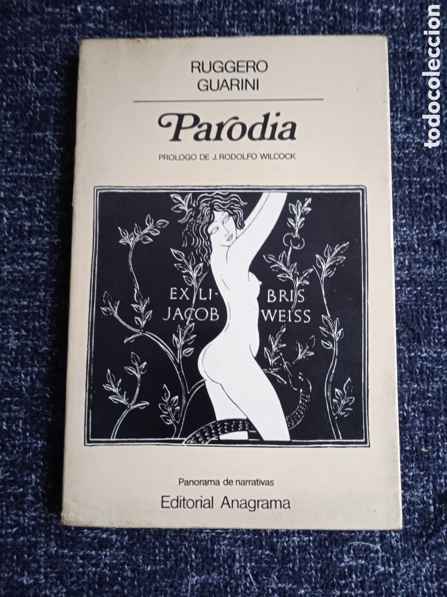 Livres d'occasion: PARODIA / RUGGERO GUARINI -ED ANAGRAMA