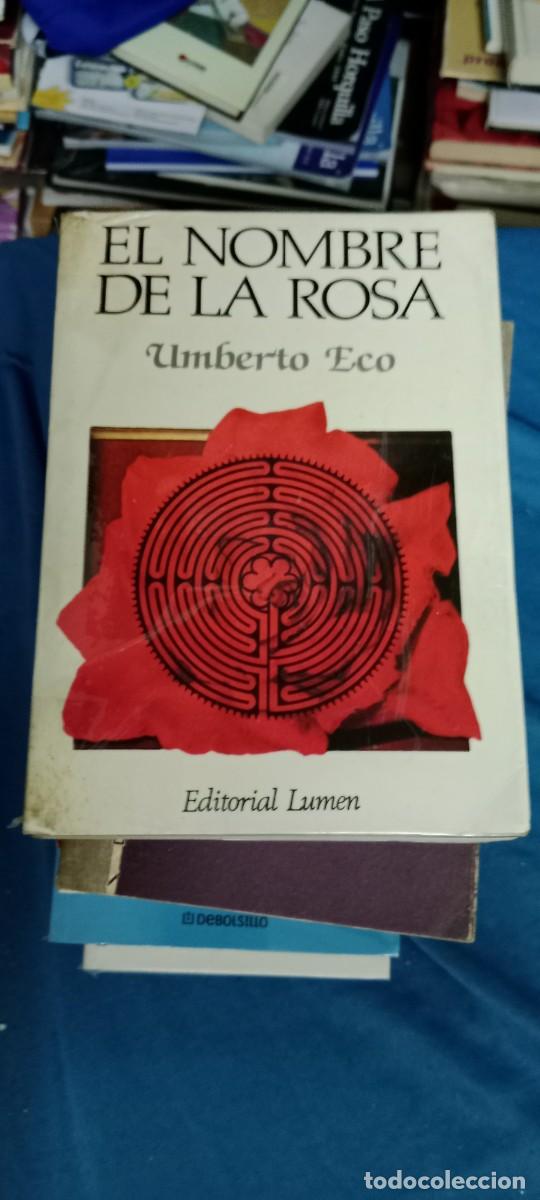 Libros de segunda mano: EL NOMBRE DE LA ROSA UMBERTO ECO LIBRO GG-UEL