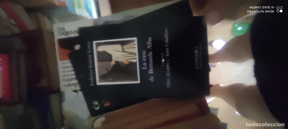 Libros de segunda mano: Lorca. La casa de Bernarda Alba. C&aacute;tedra