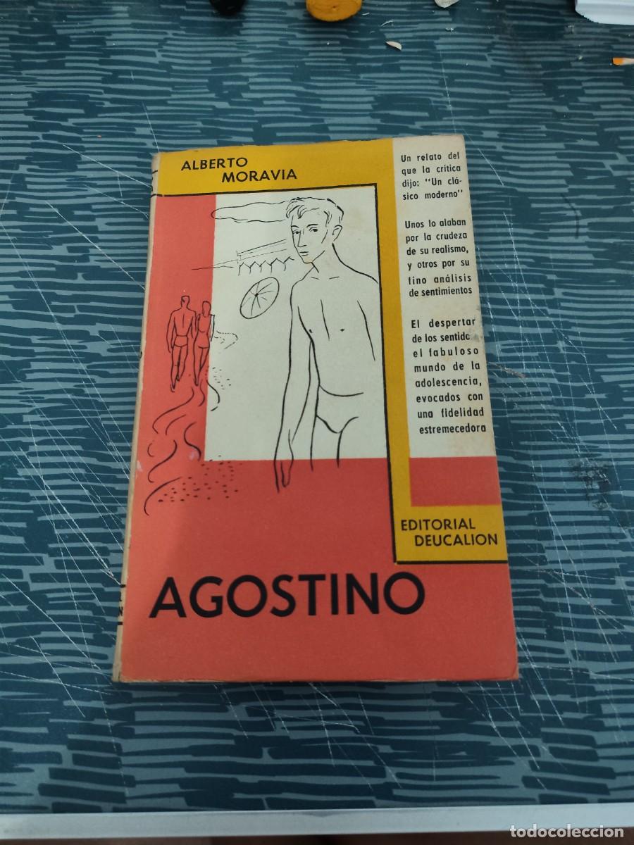 Libros de segunda mano: AGOSTINO, ALBERTO MORAVIA,EDITORIAL DEUCALION,1954,146 P&Aacute;GINAS.