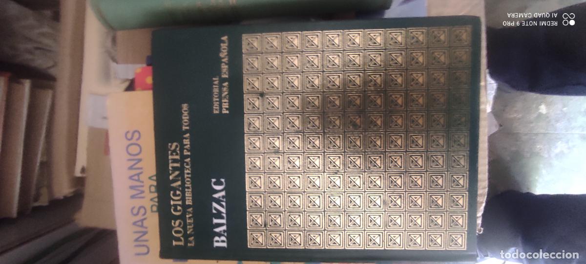 Libros de segunda mano: Balzac. Los gigantes. La nueva biblioteca para todos. Prensa Espa&ntilde;ola.