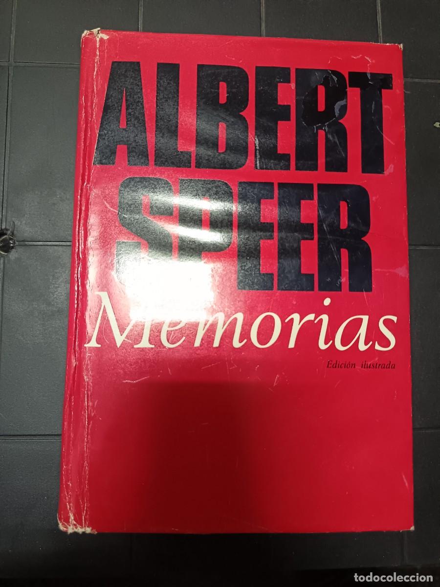 Libros de segunda mano: Memorias, Albert Speer, Plaza Jan&eacute;s 1969