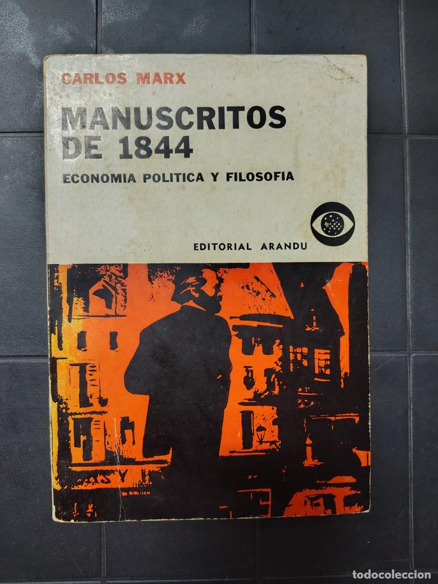 Second hand books: Manuscritos de 1844, Marx, Ed Arandu