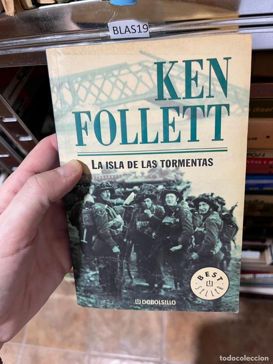 Libros de segunda mano: BLAS19 &ndash; La isla de las tormentas &mdash; Ken Follett &mdash; Debolsillo