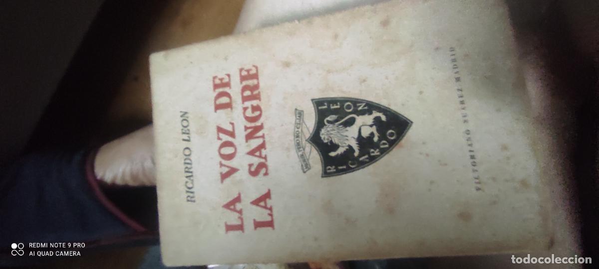 Libros de segunda mano: La voz de la sangre. Obras de ... - LE&Oacute;N, Ricardo: