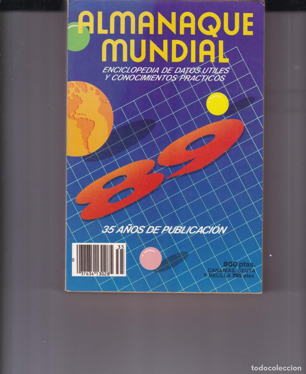 Libros de segunda mano: ALMANAQUE MUNDIAL 1989 - EDITORIAL ANDINA / ESPECIAL 35 ANIVERSARIO