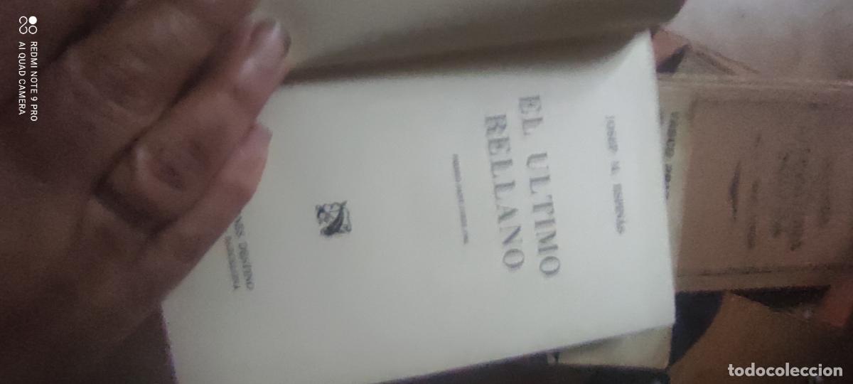 Libros de segunda mano: EL ULTIMO RELLANO DE JOSEP M. ESPINAS