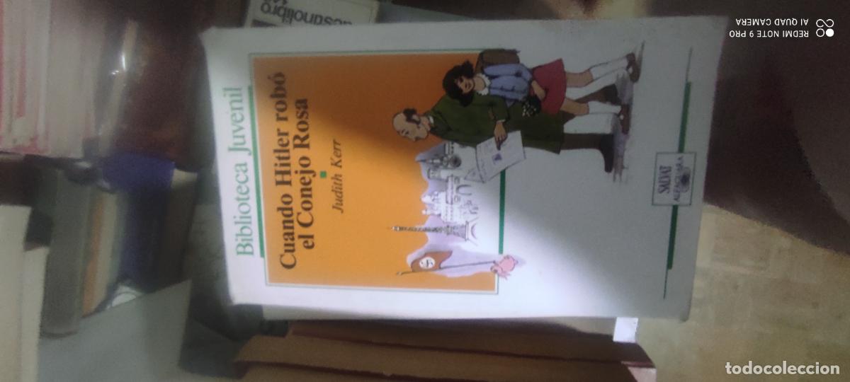 Libros de segunda mano: Cuando Hitler rob&oacute; el conejo rosa