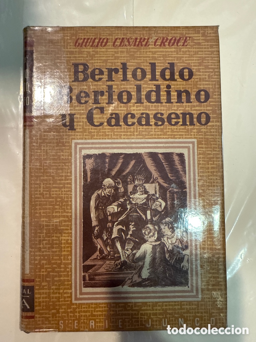 Libros de segunda mano: CROCE, Giulio Cesare Betoldo, Bertoldino y Cacaseno