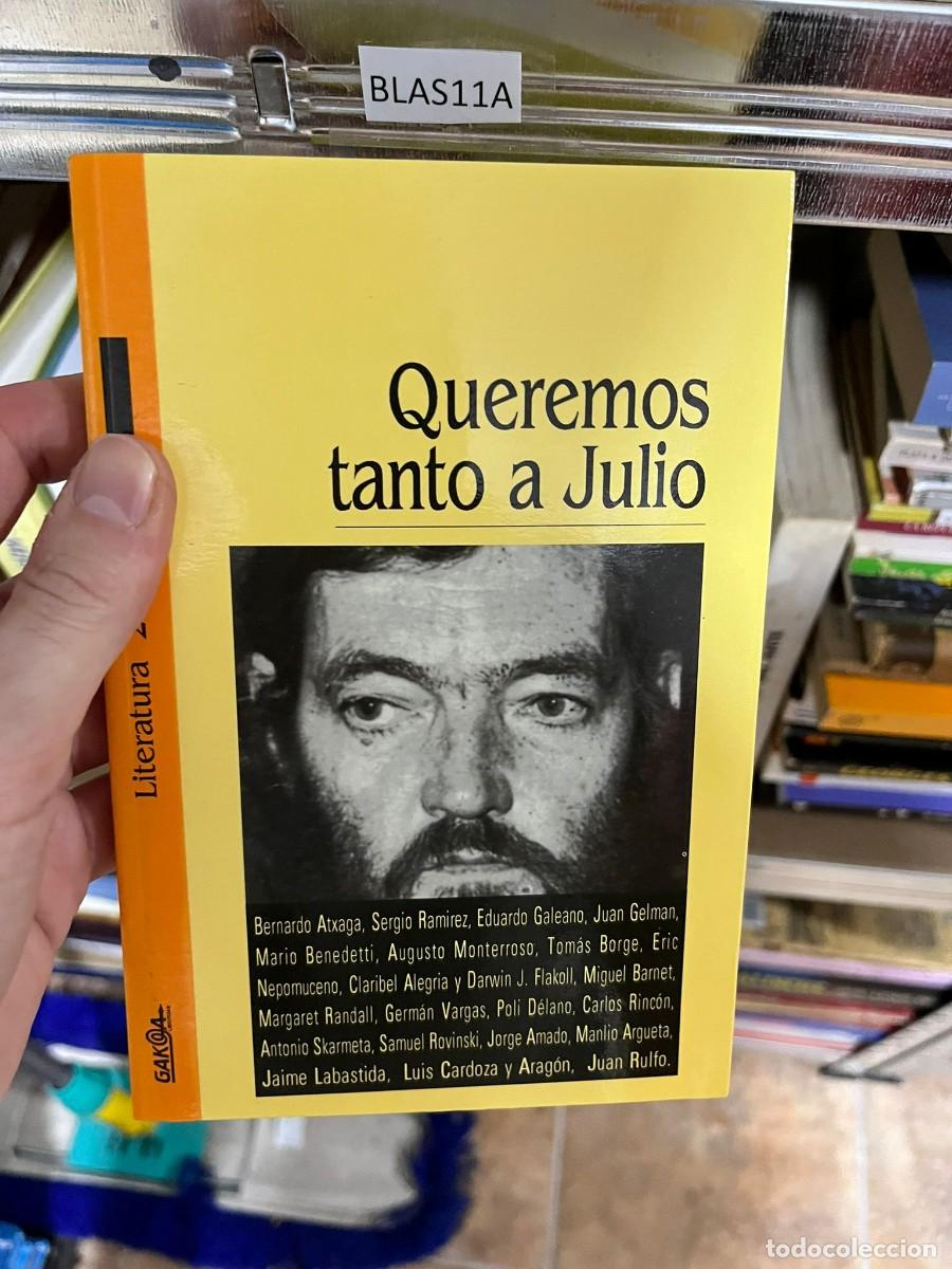 Libros de segunda mano: BLAS11A &mdash; Queremos tanto a Julio : 20 autores para cortazar, Gakoa