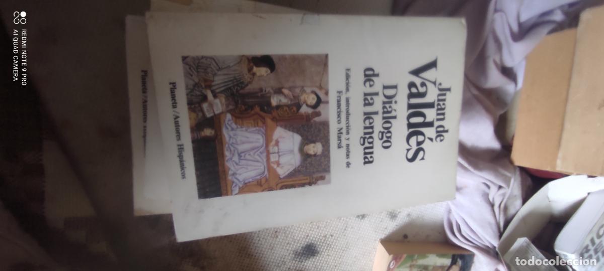 Libros de segunda mano: Vald&eacute;s Di&aacute;logo de la lengua