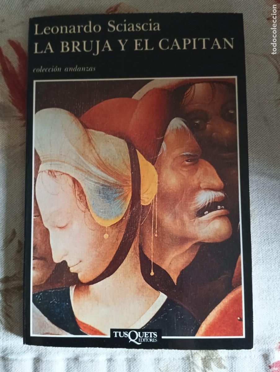 Libros de segunda mano: La bruja y el capit&aacute;n.-LEONARDO SCIASCIA.