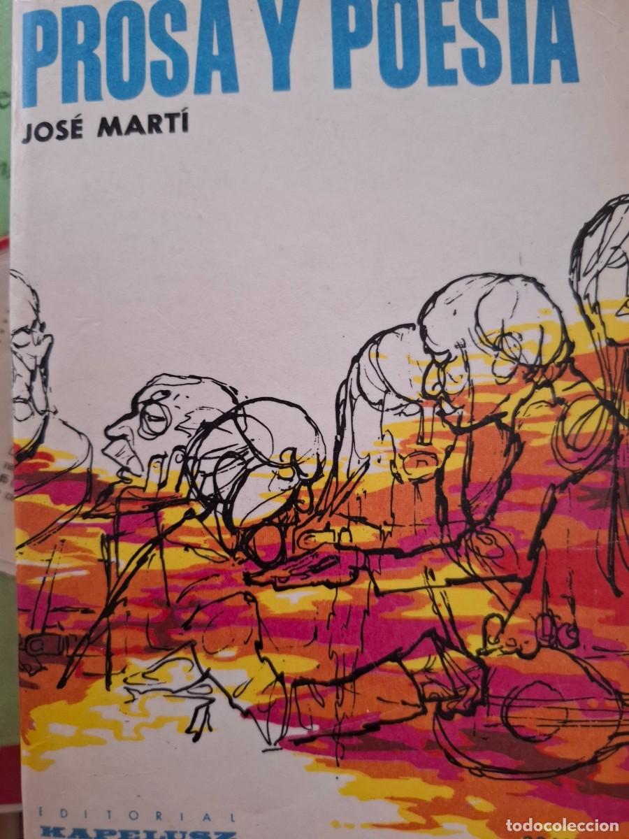 Libros de segunda mano: prosa y poes&iacute;a Jos&eacute; Mart&iacute;