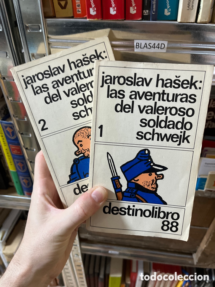 Second hand books: BLAS44D - Jaroslav Ha&scaron;ek - Las aventuras del valeroso soldado Schwejk (dos tomos) - Destinolibro