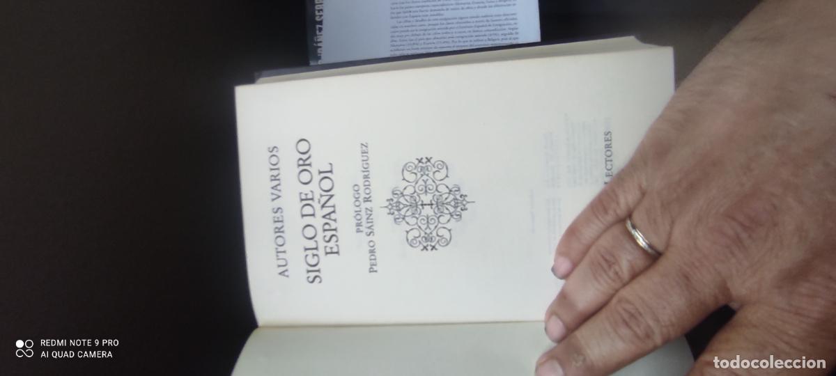 Libros de segunda mano: Autores varios Siglo de Oro Espa&ntilde;ol 1982