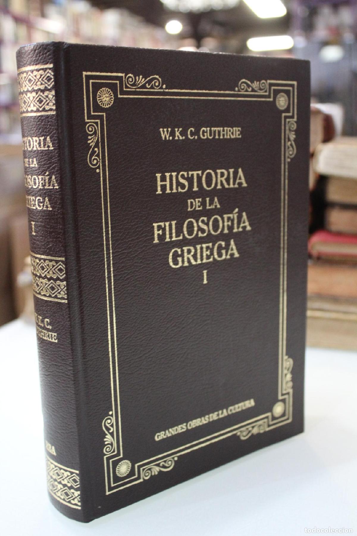 Second hand books: Historia de la filosof&iacute;a griega, I. - Guthrie, W. K. C.